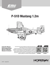 Horizon Hobby P-51D Mustang 1.2m Bedienungsanleitung