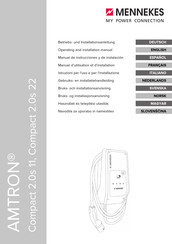 Mennekes AMTRON Compact 2.0s 11 Betriebs Und Installationsanleitung