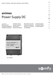 SOMFY animeo Power Supply DC Installationsanleitung