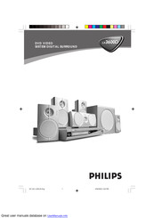 Philips lx3600d Bedienungsanleitung