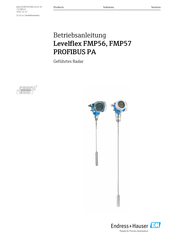 Endress+Hauser Levelflex FMP56 PROFIBUS PA Betriebsanleitung