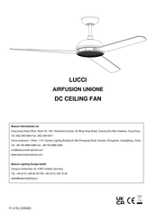 LUCCI Air AIRFUSION UNIONE Bedienungsanleitung