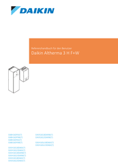 Daikin Altherma 3 EAVX16S23DA9W7 Referenzhandbuch Für Den Benutzer