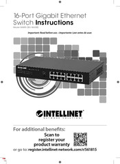 Intellinet IES-16GDB Bedienungsanleitung