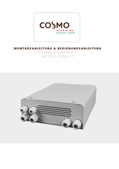 Cosmo eCARBON 2.0 BASIC TT Montageanleitung / Bedienungsanleitung