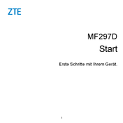 ZTE MF297D Erste Schritte