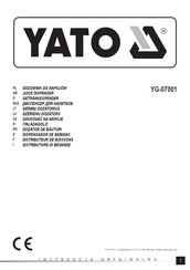 YATO YG-07001 Originalanleitung