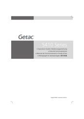 Getac S410 Bedienungsanleitung