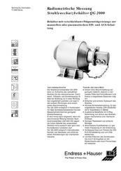 Endress+Hauser QG2000 Technische Information