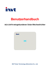 INVT XG3-15KTR Benutzerhandbuch