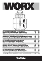 Worx WA3974 Originalbetriebsanleitung