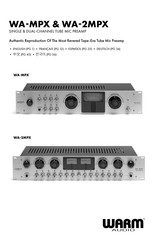 Warm Audio WA-2MPX Bedienungsanleitung