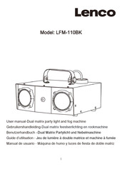 LENCO LFM-110BK Benutzerhandbuch