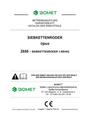 Bomet Upus Z656 Betriebsanleitung