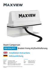 Maxview Roam Campervan MXL056/KIT1 Anbauanleitung