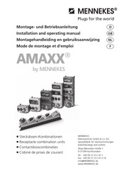 Mennekes AMAXX Montage- Und Betriebsanleitung