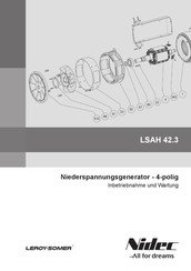 Nidec LEROY-SOMER LSAH 42.3 Inbetriebnahme Und Wartung