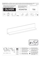 Xxxlutz OLIVER XO3A5T50 Montageanweisung