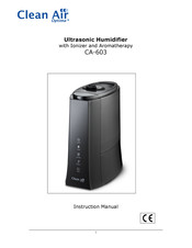 Clean Air Optima CA-603 Bedienungsanleitung