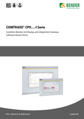 Bender COMTRAXX CP9 Serie Handbuch