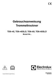 Electrolux Professional TD6-45 Gebrauchsanweisung