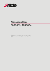 Alde AquaClear 3030033 Einbauanleitung