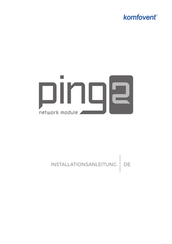 Komfovent Ping2 Installationsanleitung