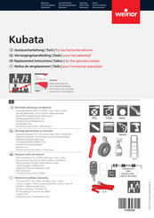weinor Kubata Austauschanleitung