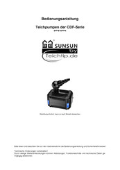 SunSun CDF-Serie Bedienungsanleitung