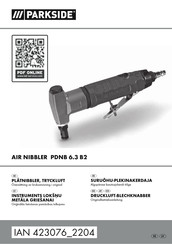 Parkside PDNB 6.3 B2 Originalbetriebsanleitung