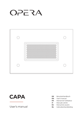 Opera CAPA 1000 Benutzerhandbuch