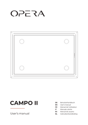 Opera Campo II 860 Benutzerhandbuch