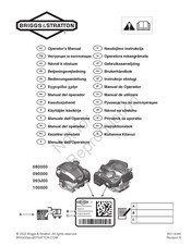 Briggs & Stratton 080000 Bedienungsanleitung