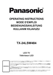 Panasonic TX-24LSW484 Bedienungsanleitung