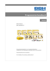 BBH SCU Serie Programmierhandbuch