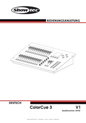 SHOWTEC ColorCue 3 Bedienungsanleitung