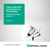 Pepperl+Fuchs Viator HM-PF-USB-PWRX010031P Handbuch