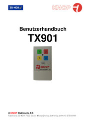KNOP TX901 Benutzerhandbuch