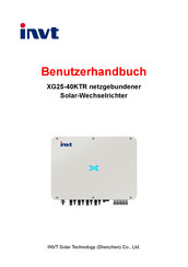 INVT XG25-40KTR Benutzerhandbuch