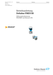 Endress+Hauser Deltabar PMD55B Betriebsanleitung