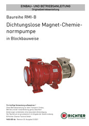 Richter RMI-B Serie Einbau- Und Betriebsanleitung
