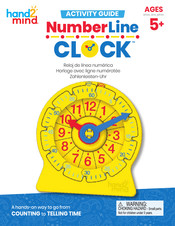 hand2mind NumberLine Clock Bedienungsanleitung