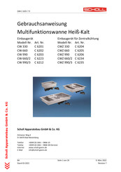 Scholl CWZ 990/3 Gebrauchsanweisung