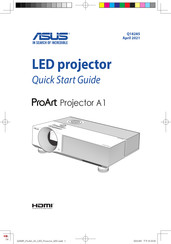 Asus ProArt Projector A1 Schnellstartanleitung