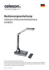celexon DK800 Bedienungsanleitung