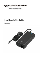 Conceptronic OZUL03BE Schnellinstalationsanleitung