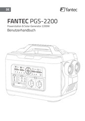 Fantec PGS-2200 Benutzerhandbuch