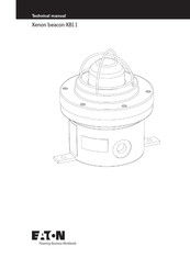 Eaton Xenon beacon XB11 Bedienungsanleitung