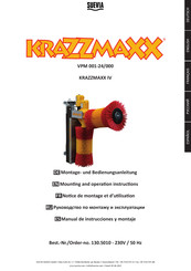 SUEVIA KRAZZMAXX IV Montage- Und Bedienungsanleitung