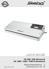 Steba VK 300 Advanced Gebrauchsanweisung